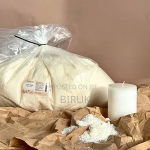 100% Natural Soy Wax for Candle Making – Candle Wax | 1kg | የሻማ ሰም ሶይ