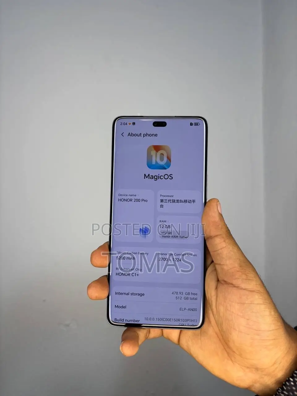 New Honor 200 Pro 512 GB White