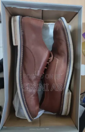 Used Bostonian Men's Formal/Casual Brown Leather Shoes