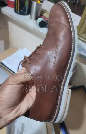 Used Bostonian Men's Formal/Casual Brown Leather Shoes