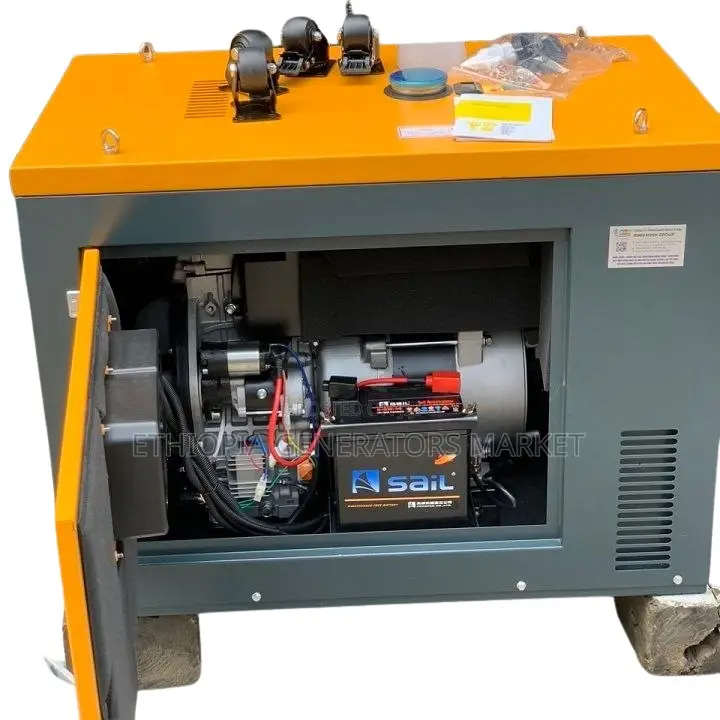 KAMA 8kW Silent Diesel Generator | Electric Start AVR 230V