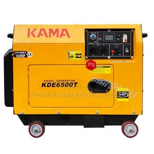 KAMA 5kW Silent Diesel Generator | Electric Start AVR 230V
