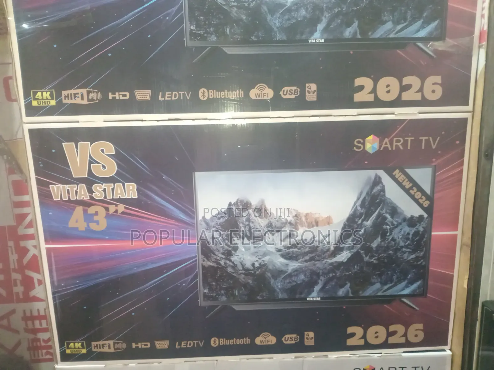 Boss 43inch TV Smart Android New 20 26 Model