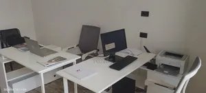 Office Table and Guest Chairs