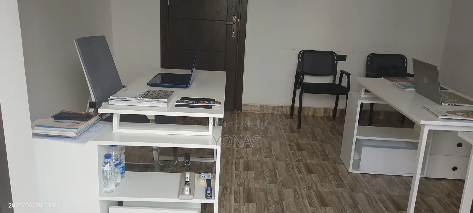 Office Table and Guest Chairs