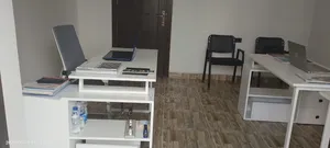 Office Table and Guest Chairs