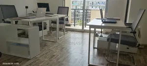 Office Table and Guest Chairs