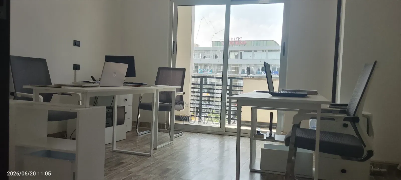 Office Table and Guest Chairs