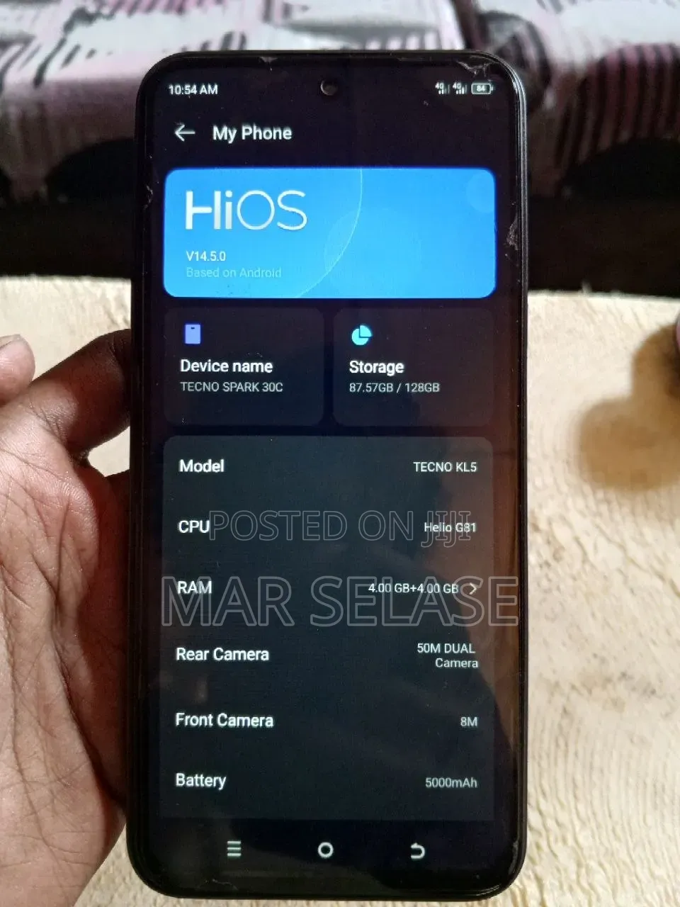 Tecno Spark 30C 128 GB Black