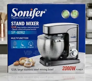Sonifer Stand Mixer a Powerful 2000W and Large 12L Stainless Steel