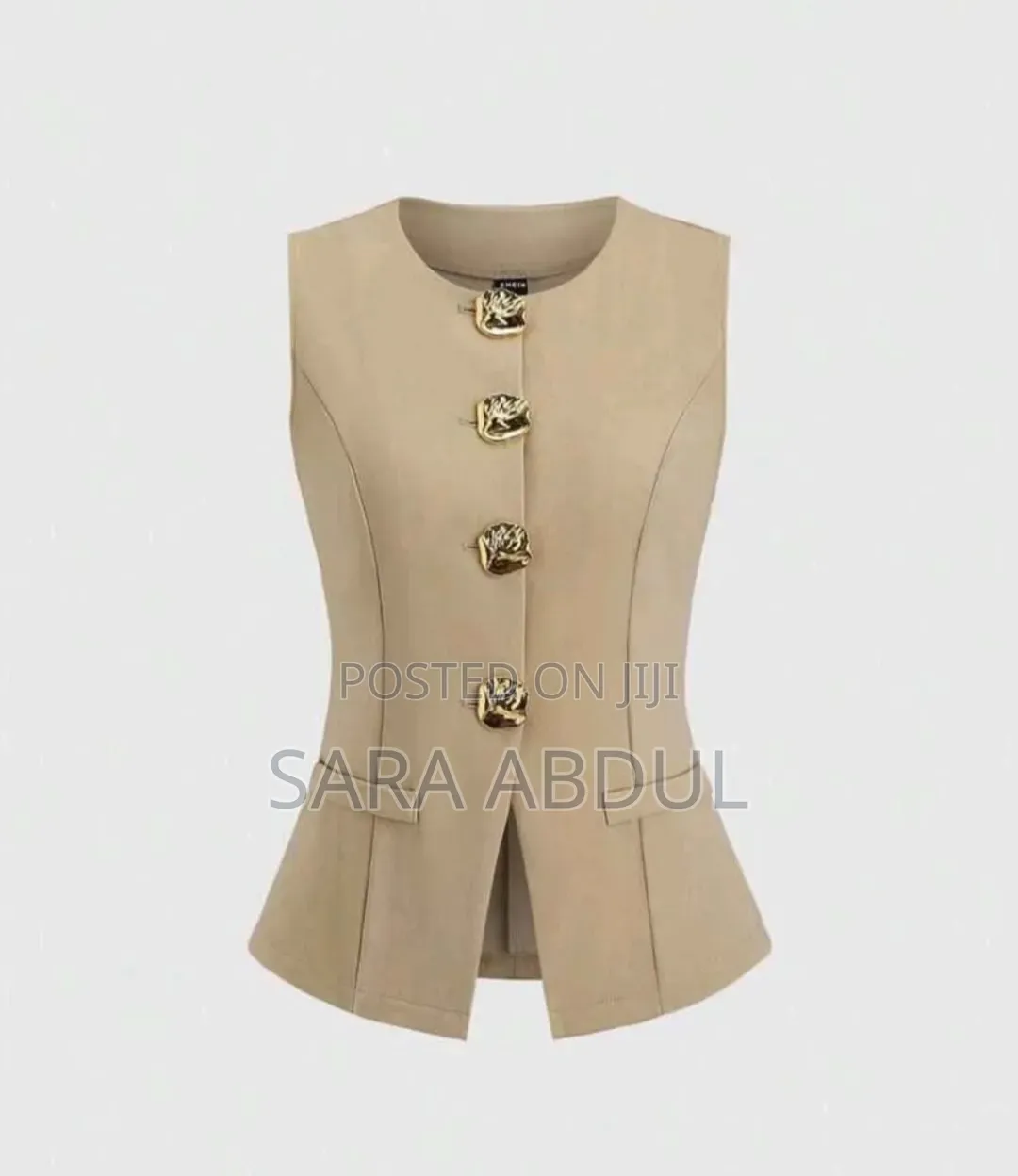 Shein Brand Brown Classy Top Size Large on Hand