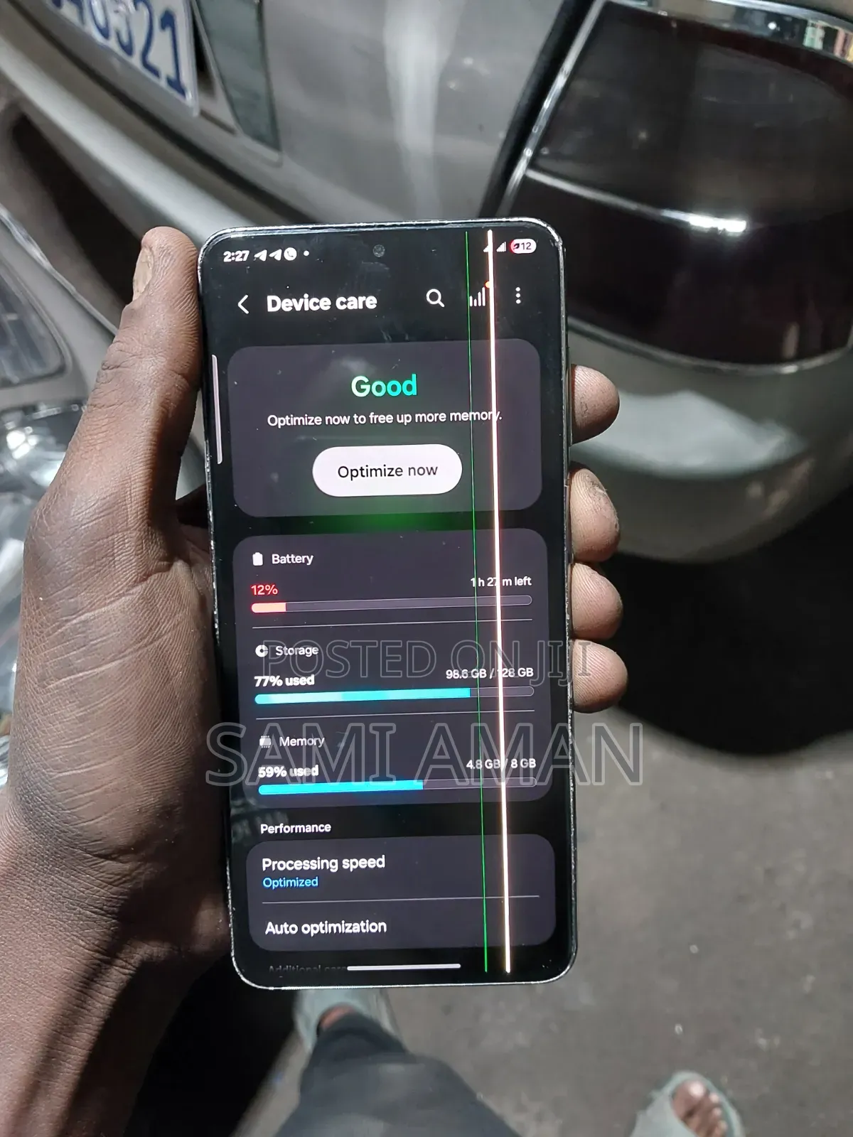 Samsung Galaxy S21 5G 128 GB Black