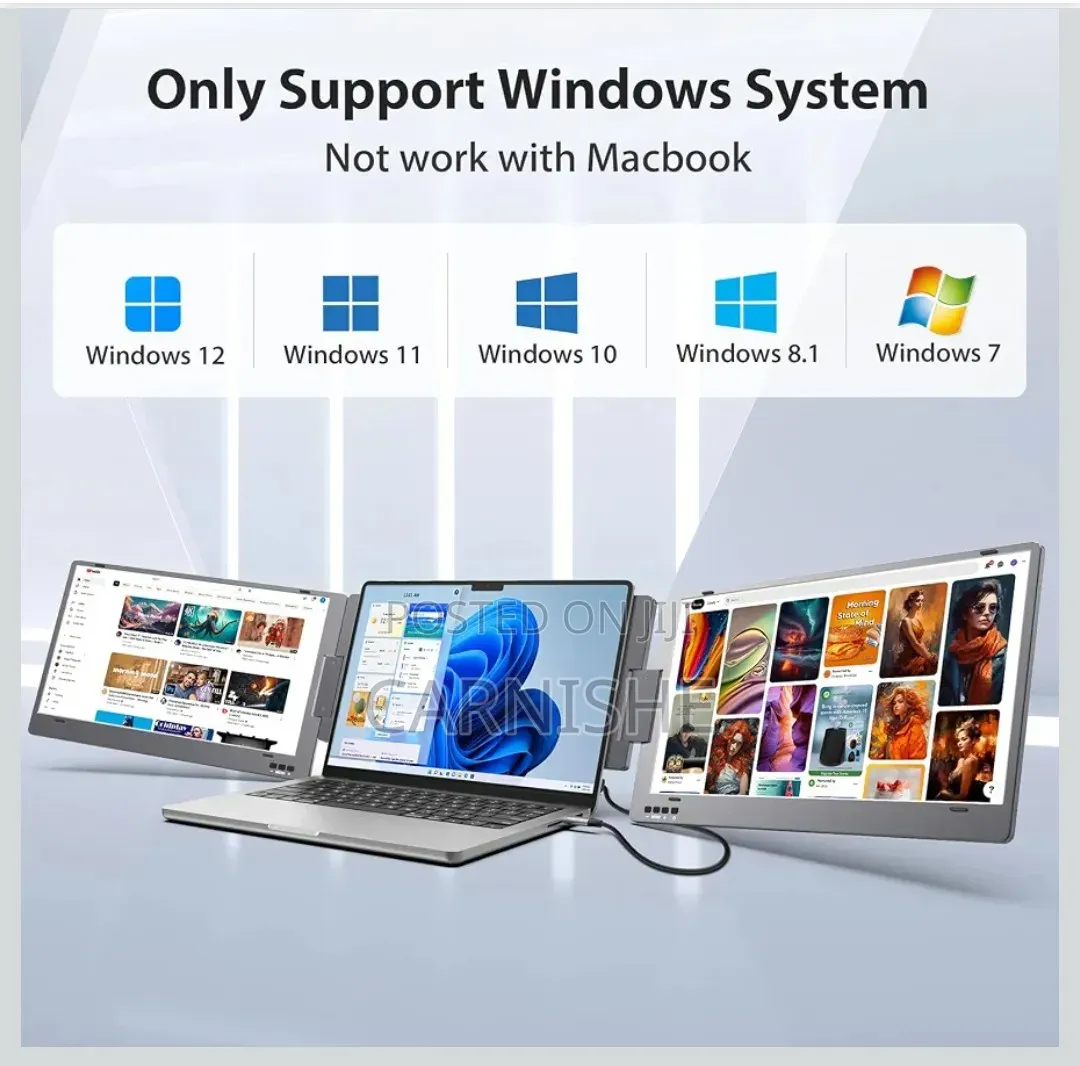 Triple Portable Monitor