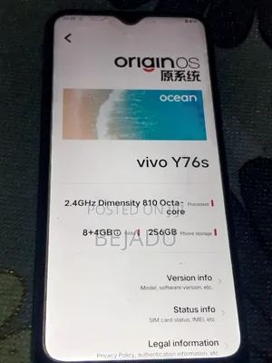 Vivo Y76 5G 256 GB Green