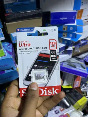 Original SanDisk 128GB Memory Card | ኦሪጅናል ሚሞሪ 128GB