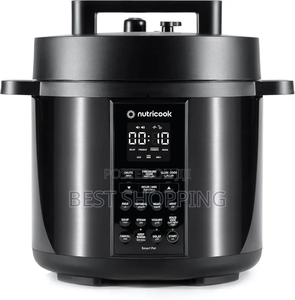 Nutricook 9 in 1 Electrical Pressure Cooker 6 Liter