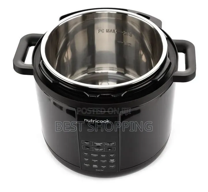 Nutricook 9 in 1 Electrical Pressure Cooker 6 Liter