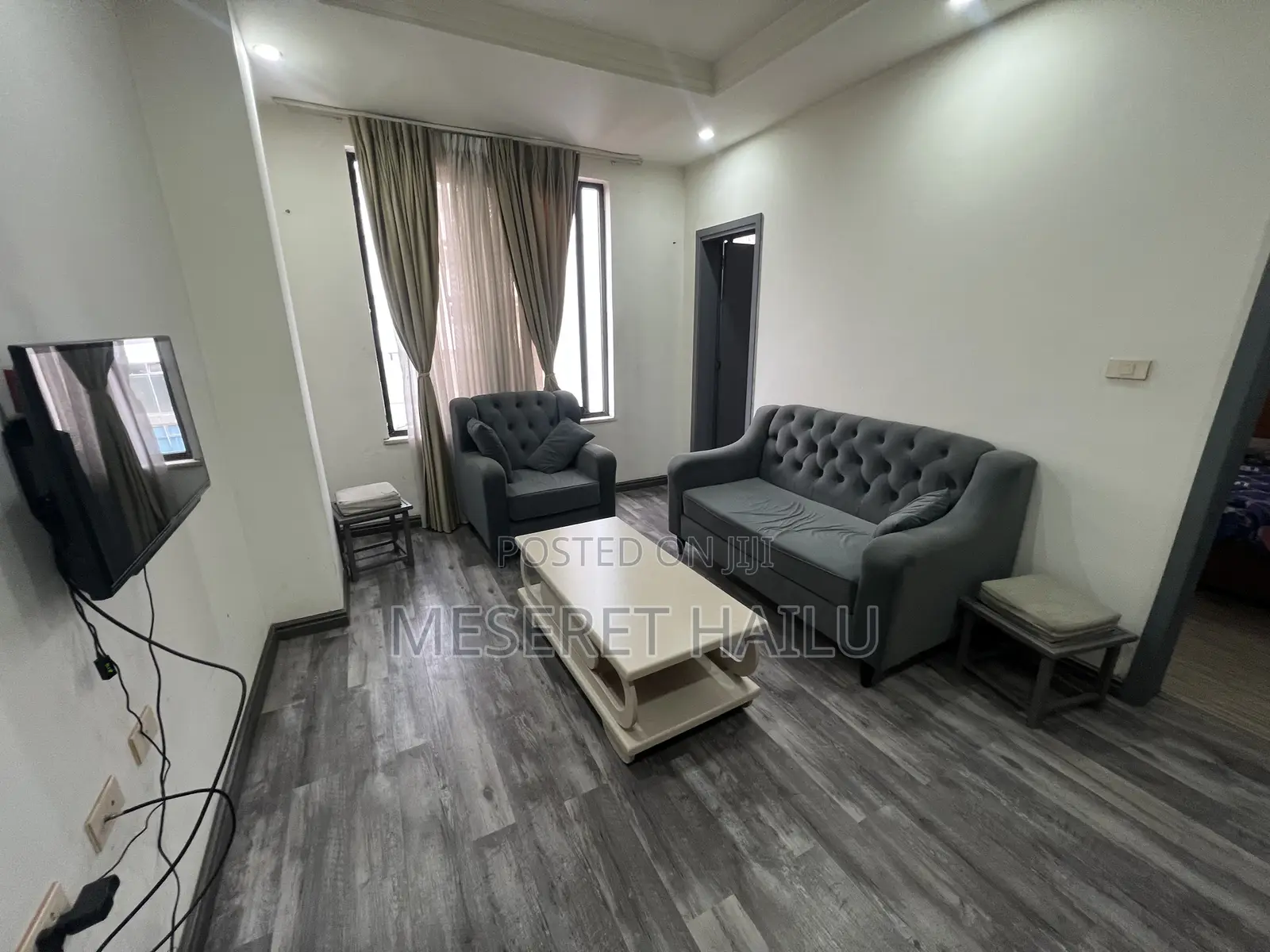 Furnished 1bdrm Apartment in 22, Bole for rent