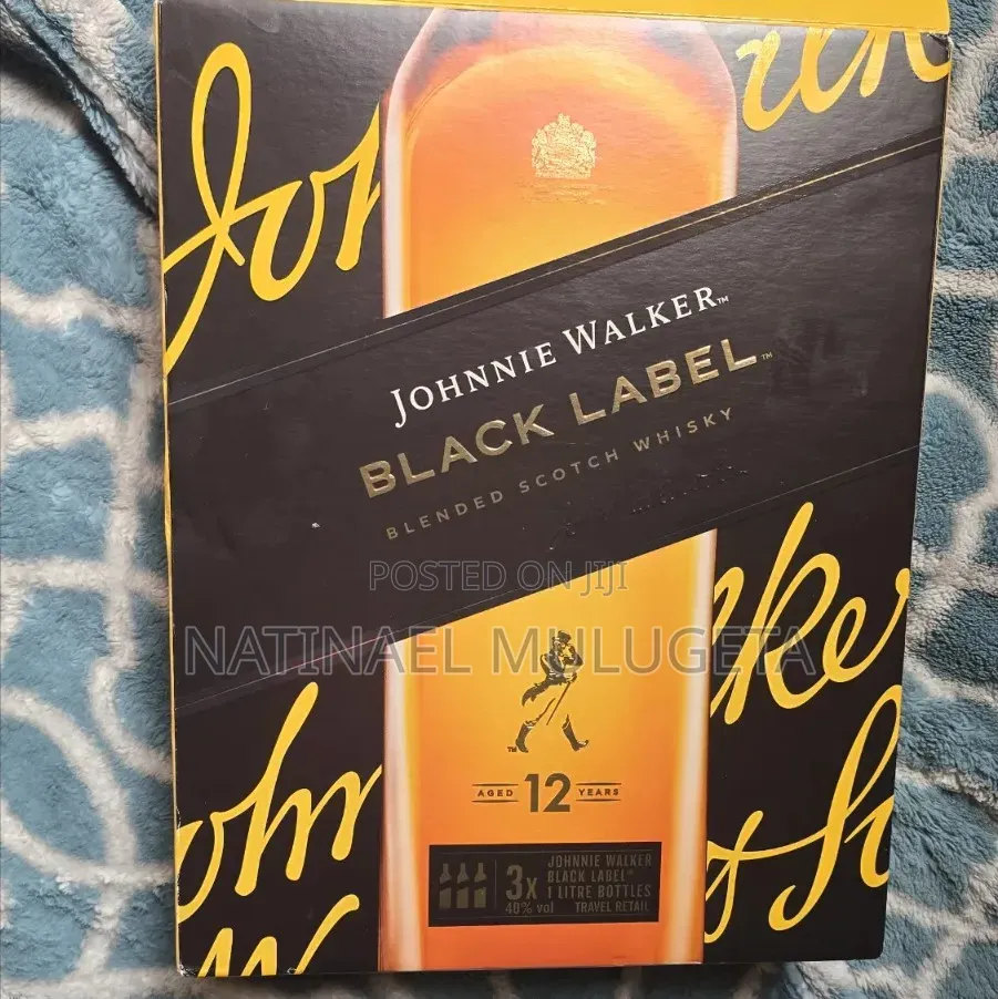 Black Label Johnny Walker Whiskey
