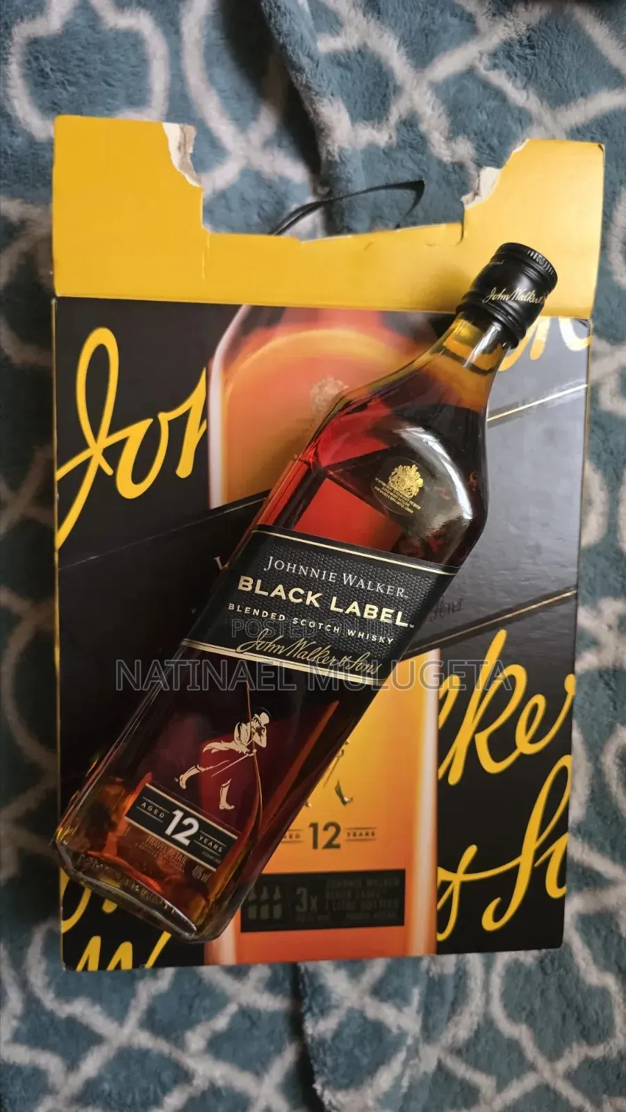Black Label Johnny Walker Whiskey