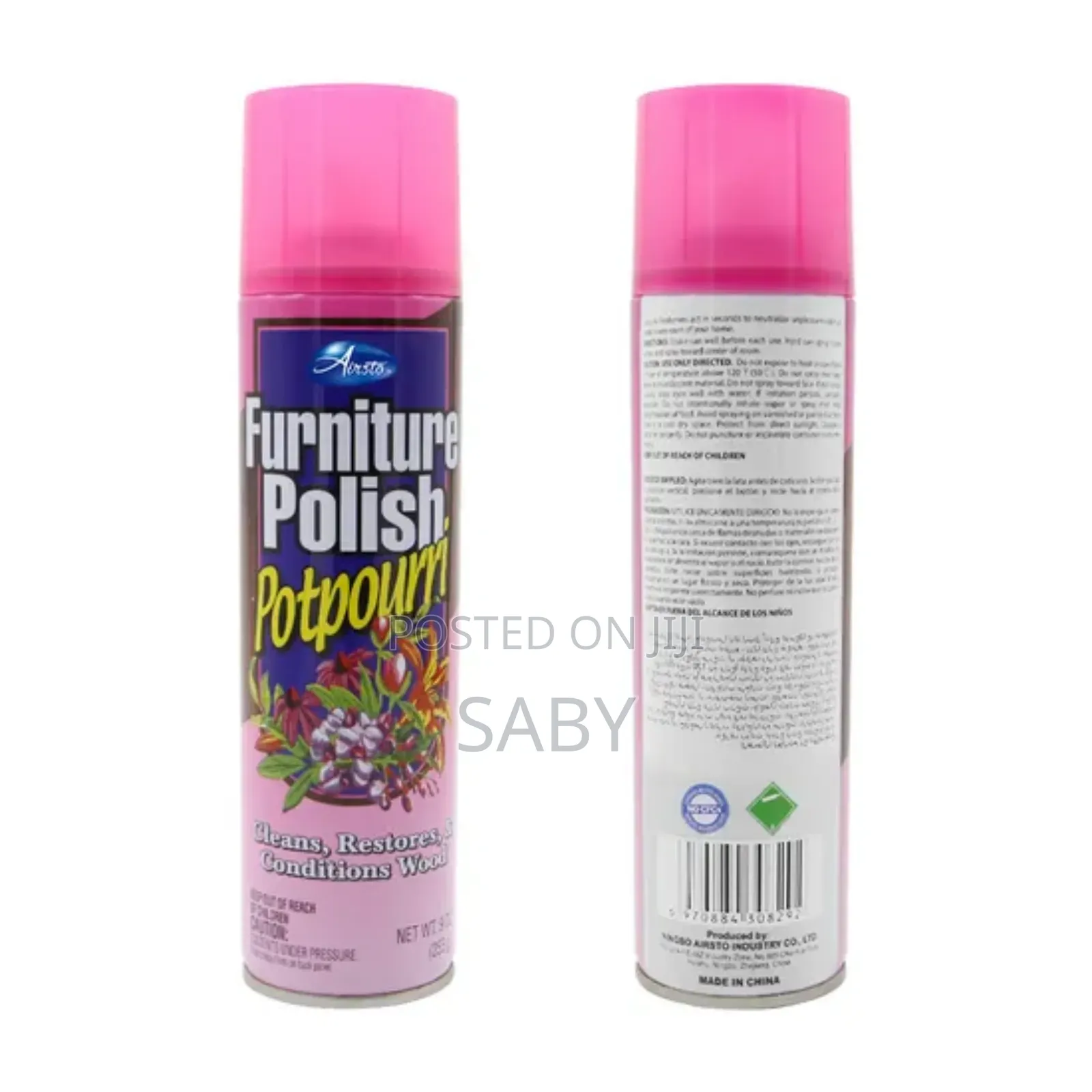 ABRO Lemon Fresh Furniture Polish