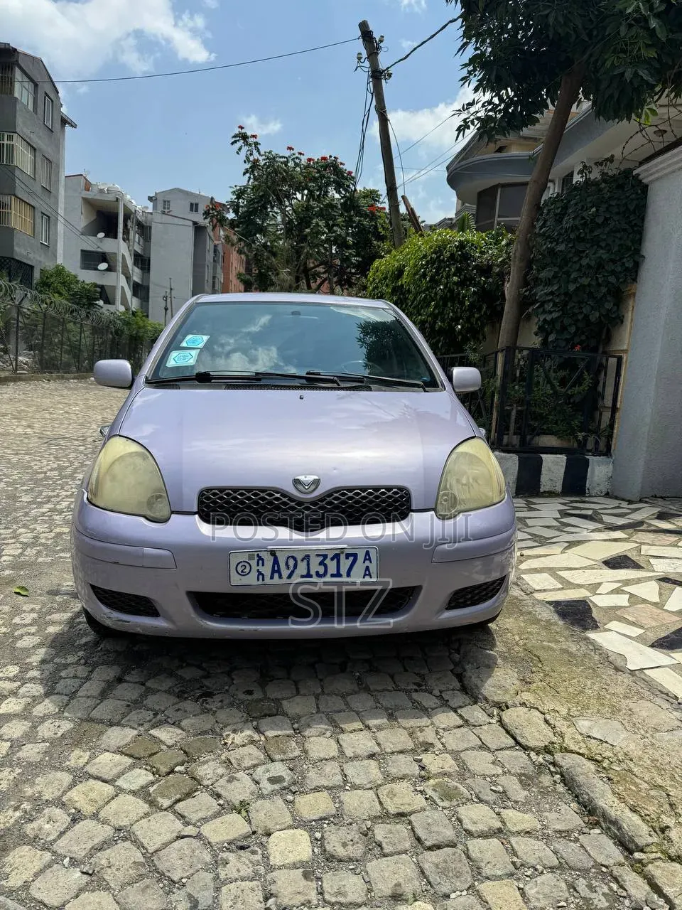 Toyota Vitz 2003 Purple