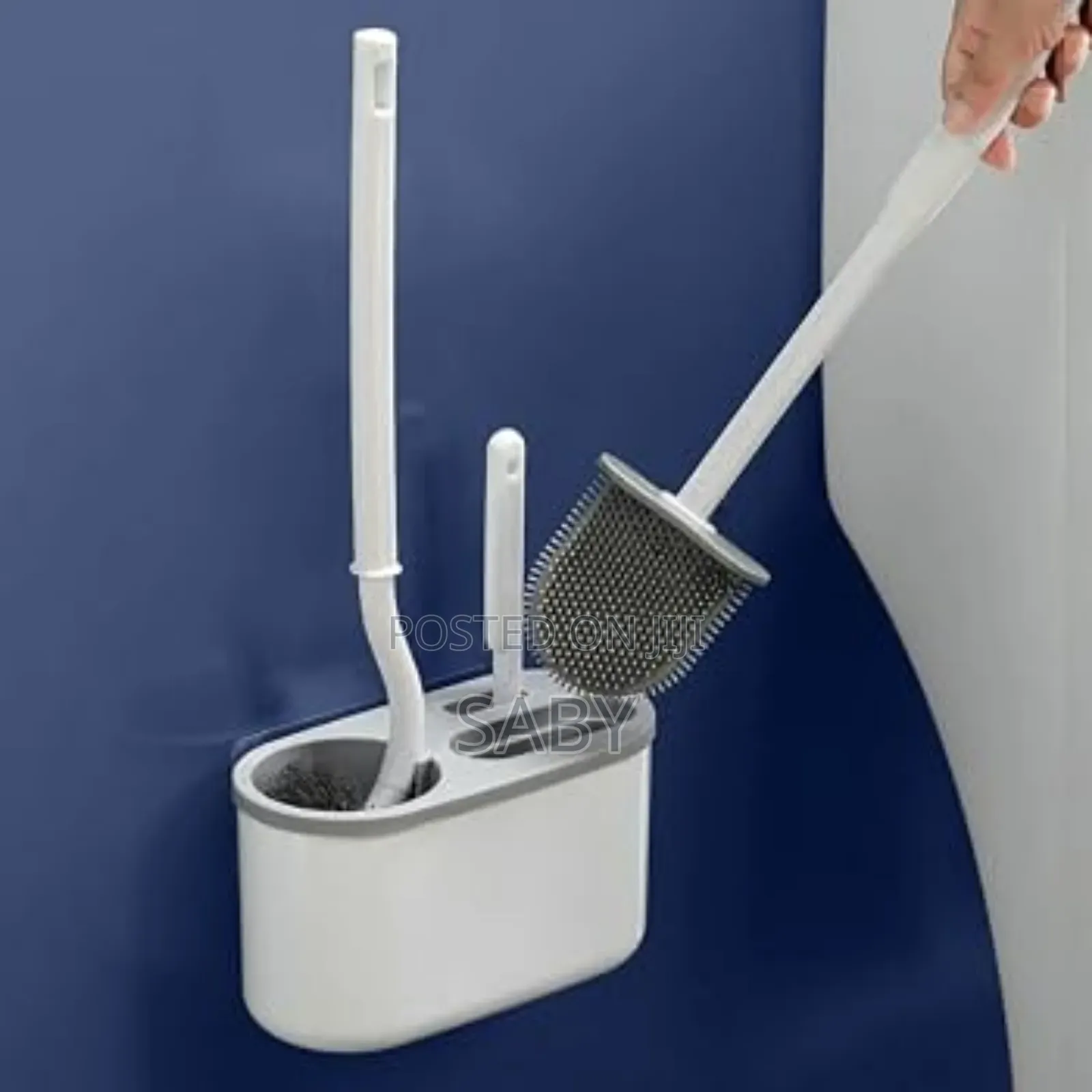 3 in 1 Factory Detachable Handle Toilet Cleaning Brush Set