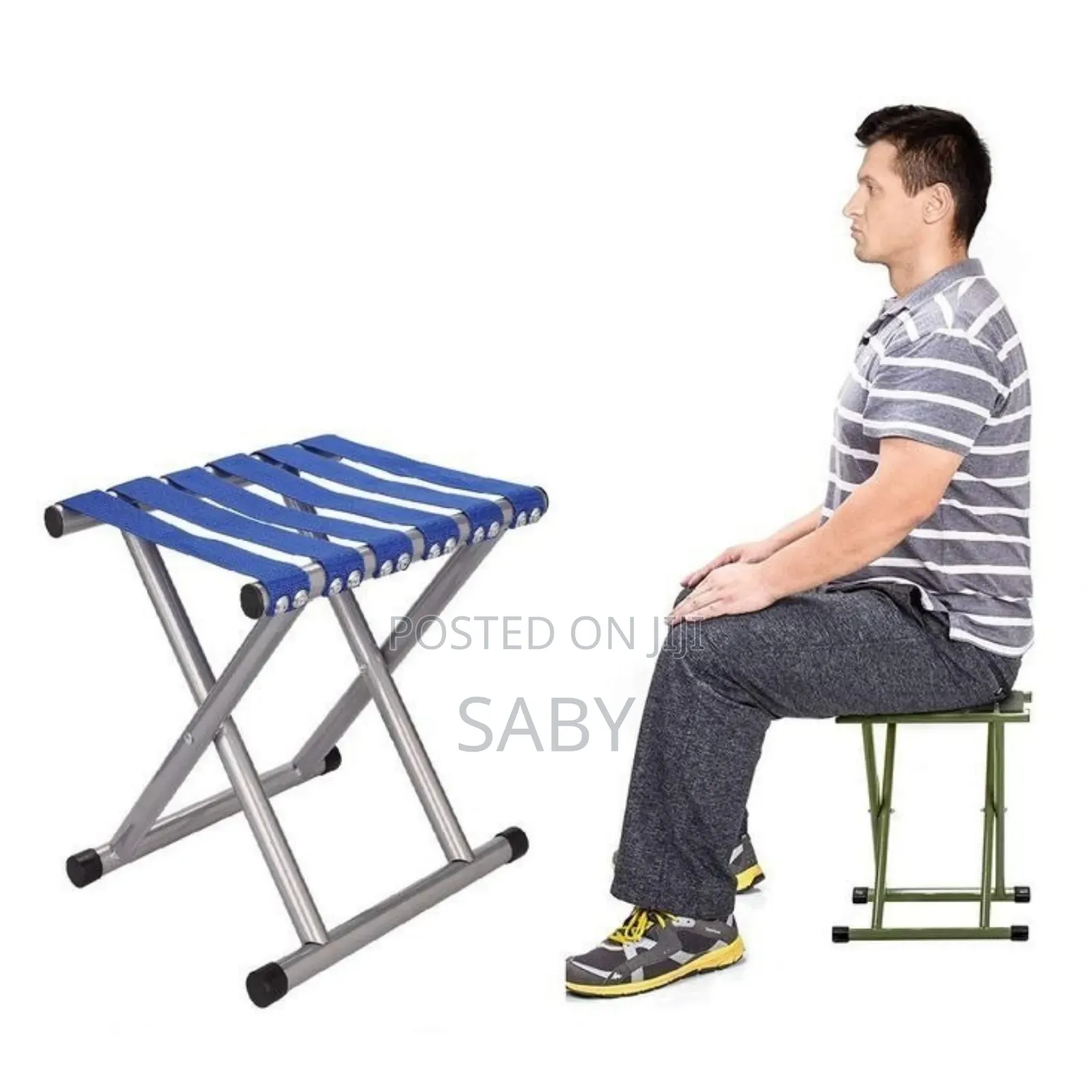 Portable Folding Stool ወንበር