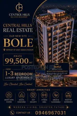 2bdrm Apartment in Central Hills, Bole for sale