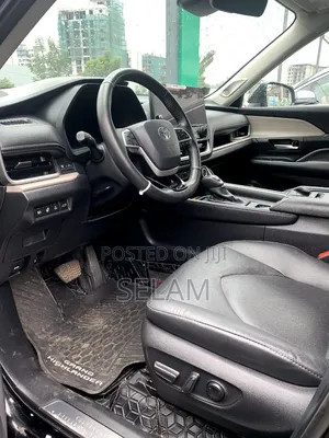 New Toyota Grand Highlander Hybrid 2024 Black