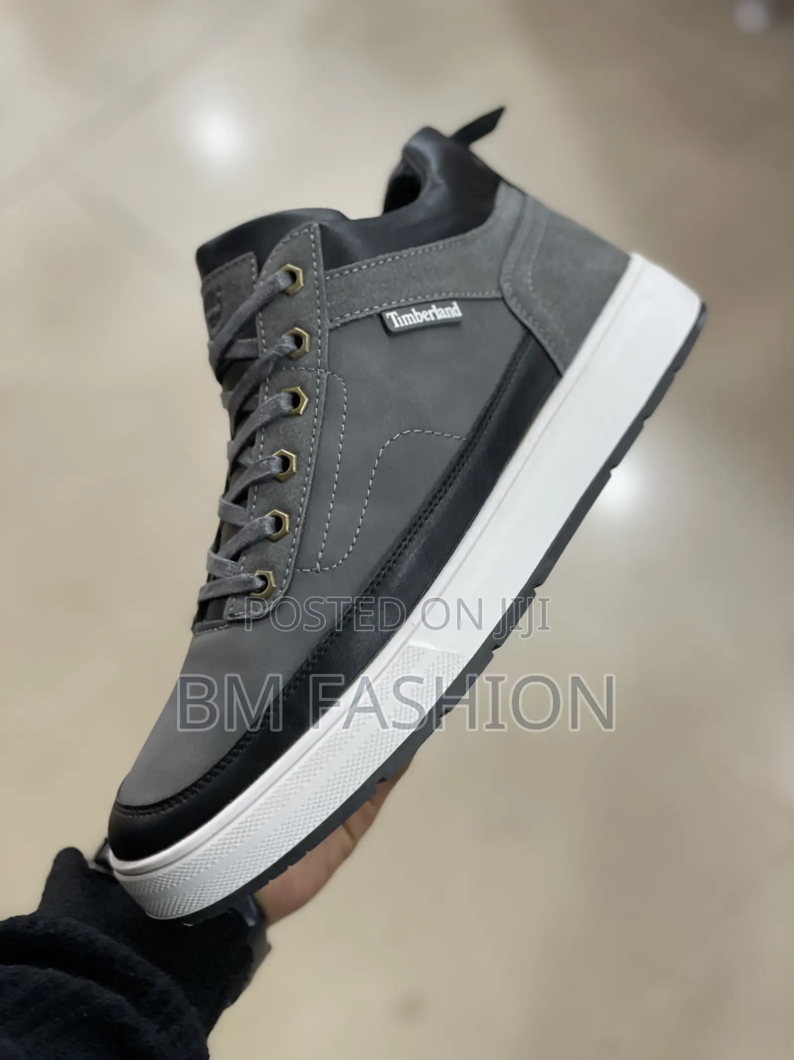 Timberland Mid Gray X Black Mens Casual Shoes
