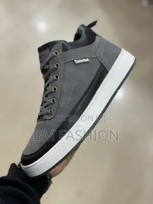 Timberland Mid Gray X Black Mens Casual Shoes