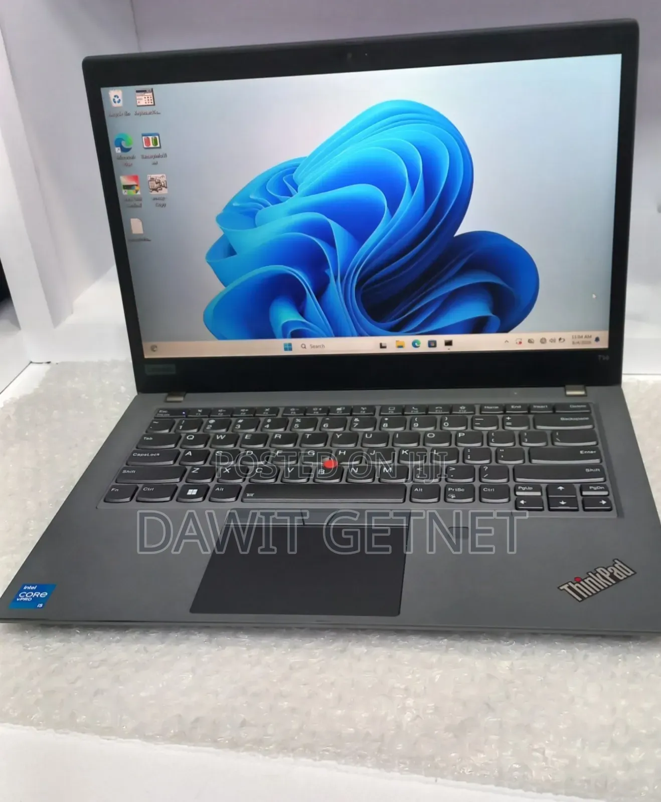 New Laptop Lenovo ThinkPad T14 16GB Intel Core i5 SSD 512GB
