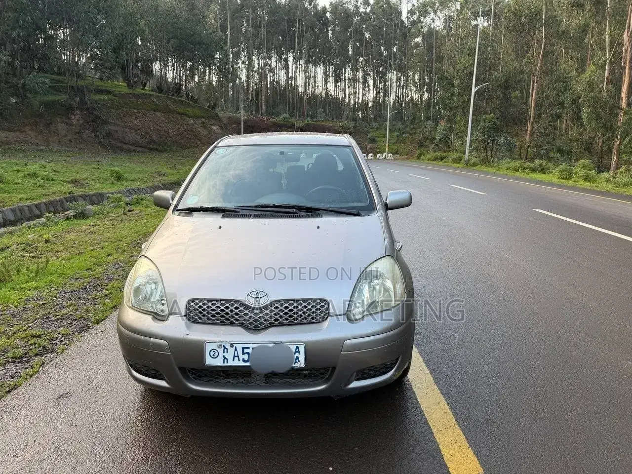 Toyota Vitz 2004 Silver