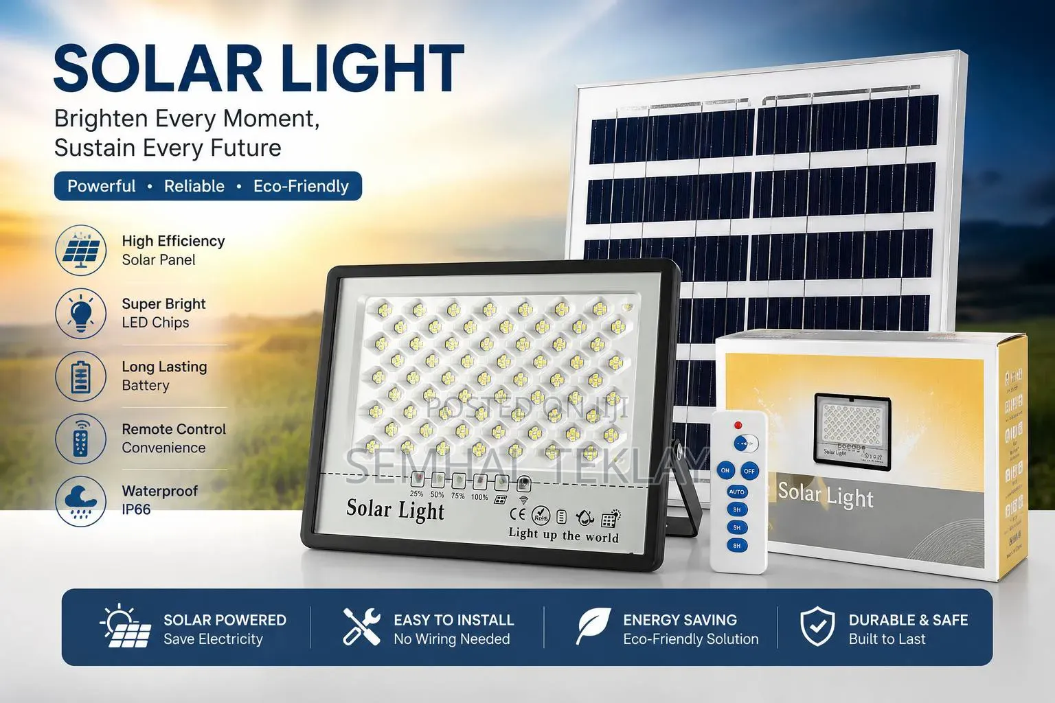 DCH Solar Lights Ethiopia