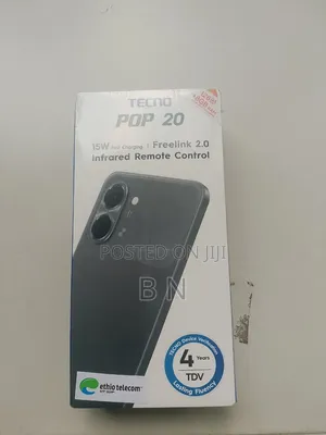 New Tecno Pop 20 128 GB Black
