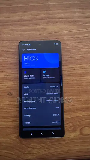 Tecno Camon 30 256 GB Black