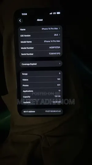 Apple iPhone 14 Pro 256 GB Gray