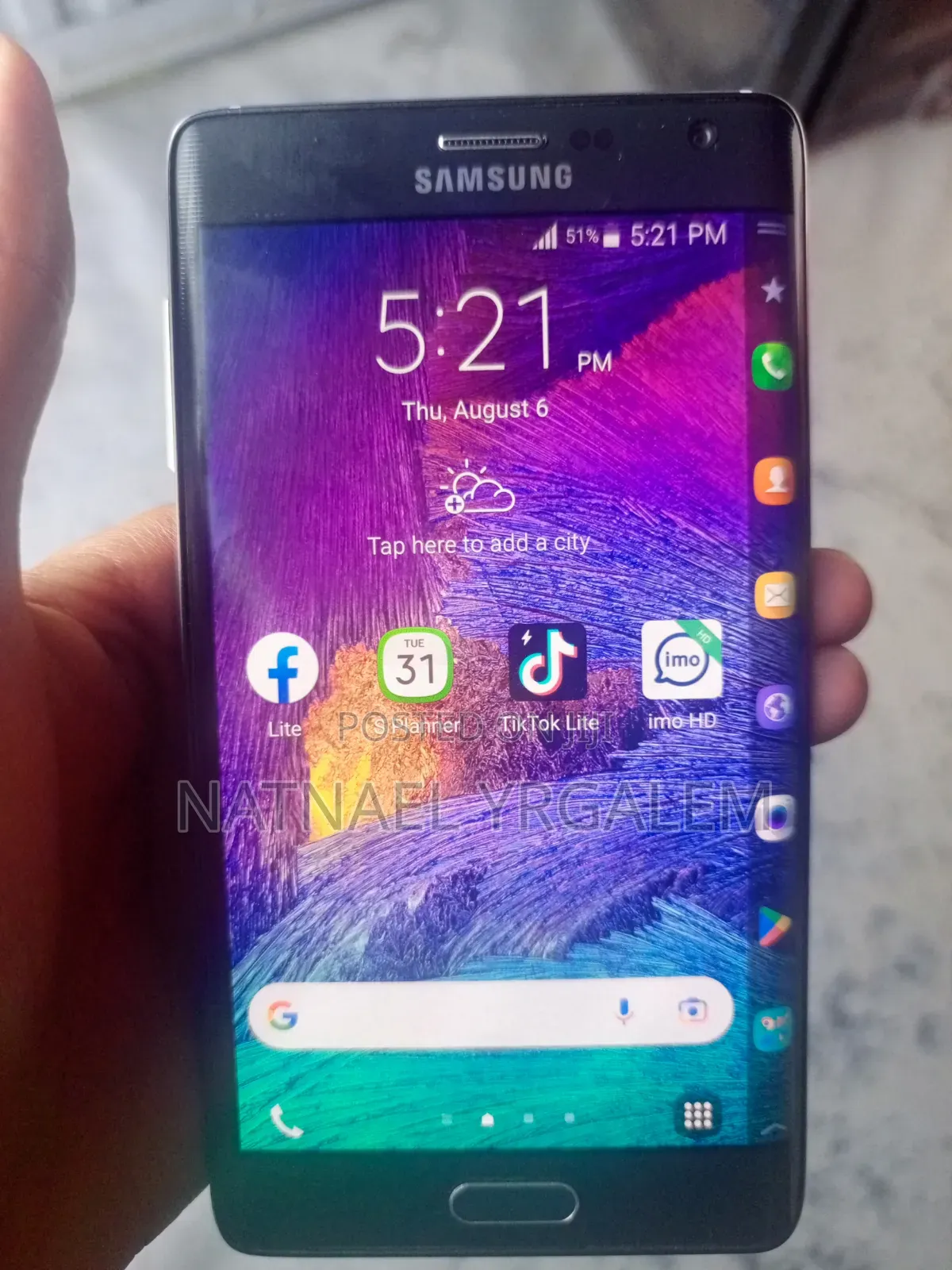 New Samsung Galaxy Note Edge 32 GB Black