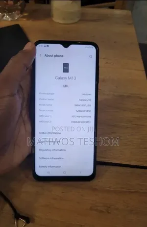 Samsung Galaxy M13 128 GB Black