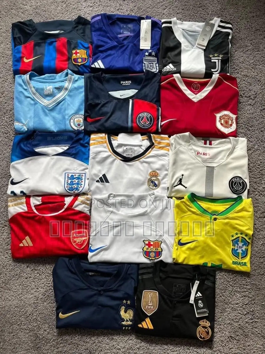 Premium Football Jerseys | High Quality | All Teams Available