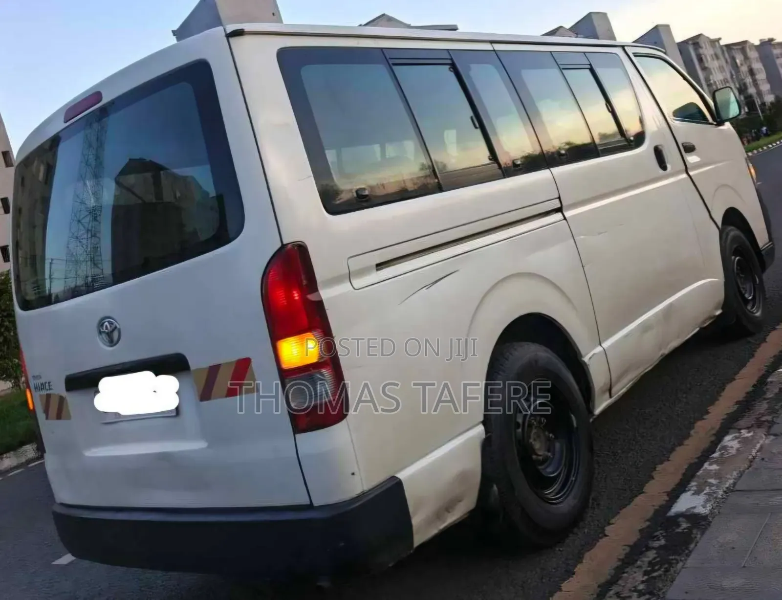 Toyota HiAce 2008 White
