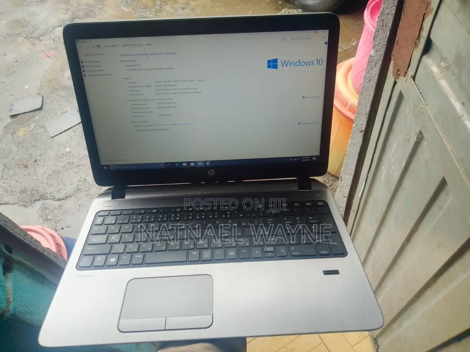 Laptop HP ProBook 450 G2 8GB Intel Core i3 SSD 500GB