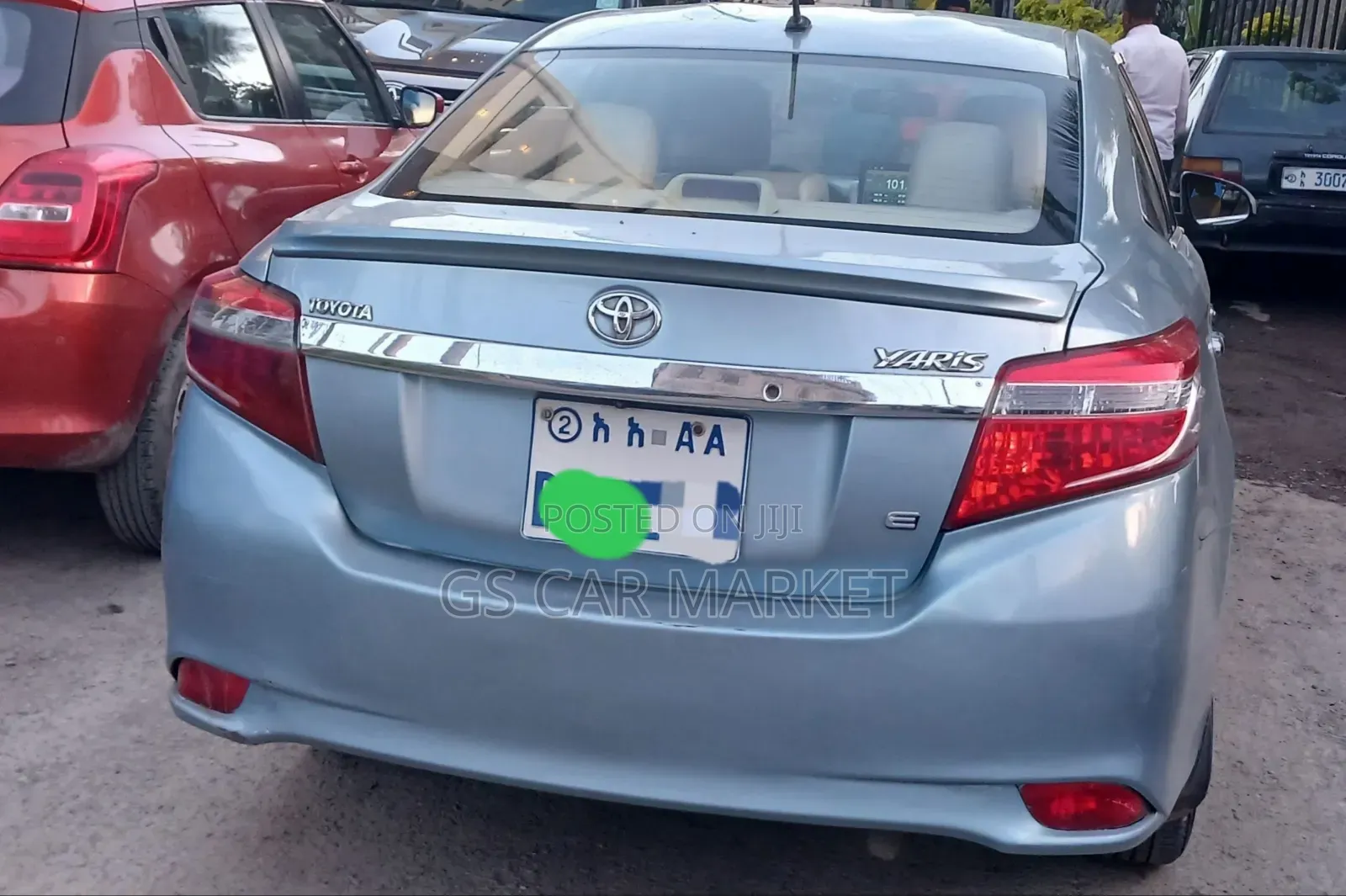 Toyota Yaris 2015 Blue