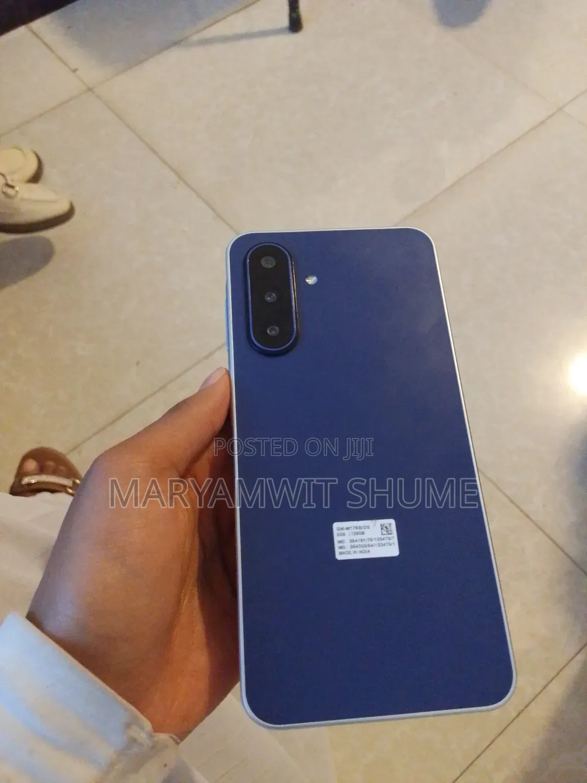New Samsung Galaxy M17 5G 128 GB Blue