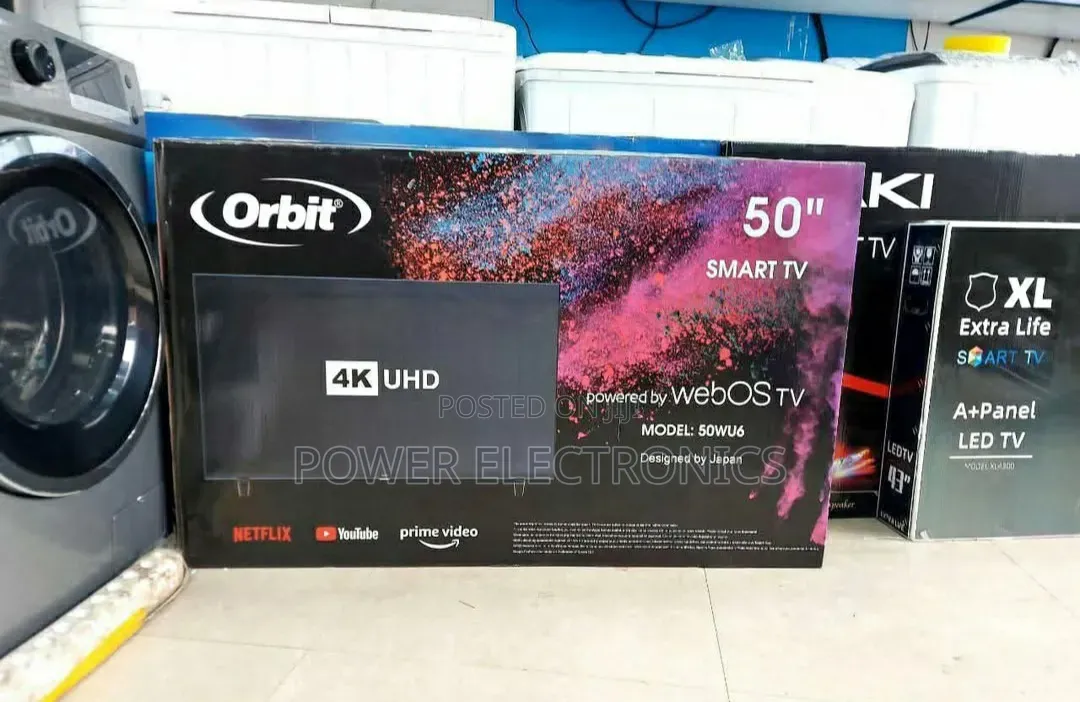 Orbit 50''inch QLED Televishion