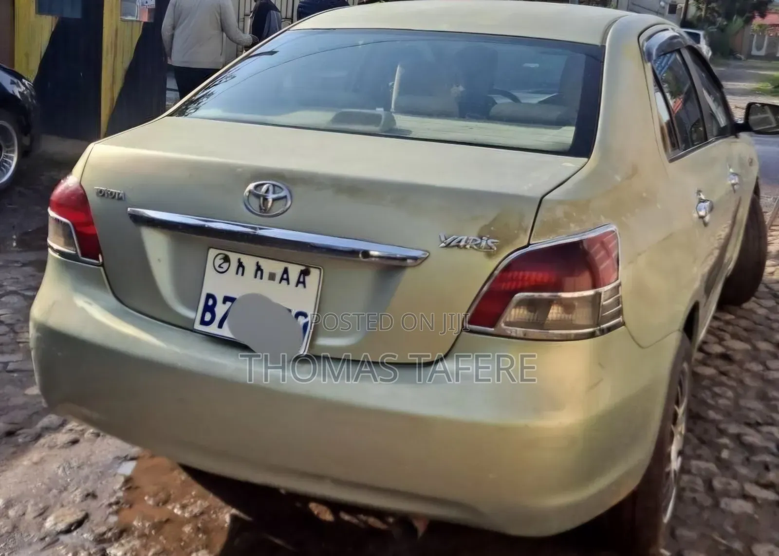 Toyota Yaris 2007 Beige