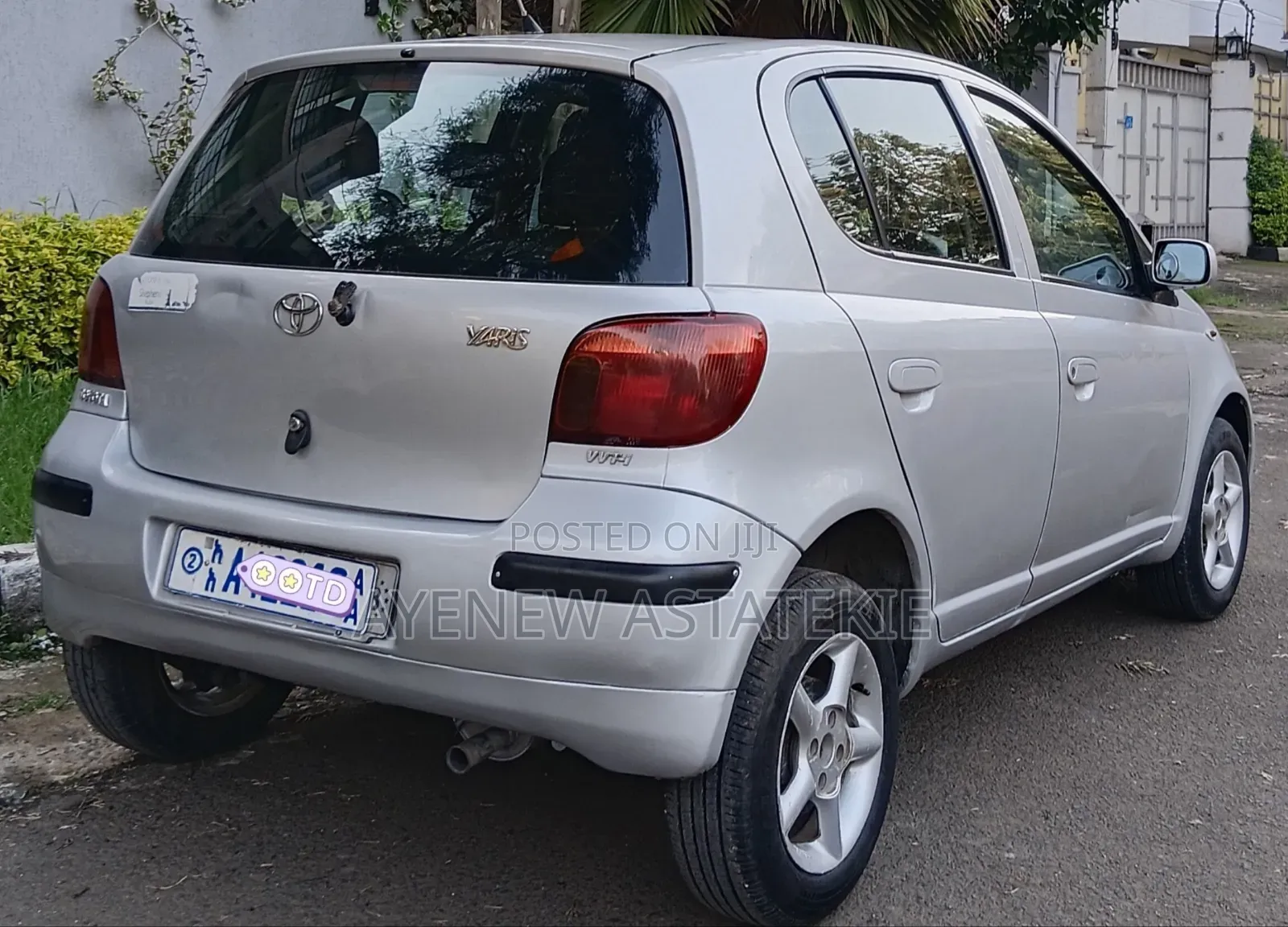 Toyota Yaris 2004 Silver