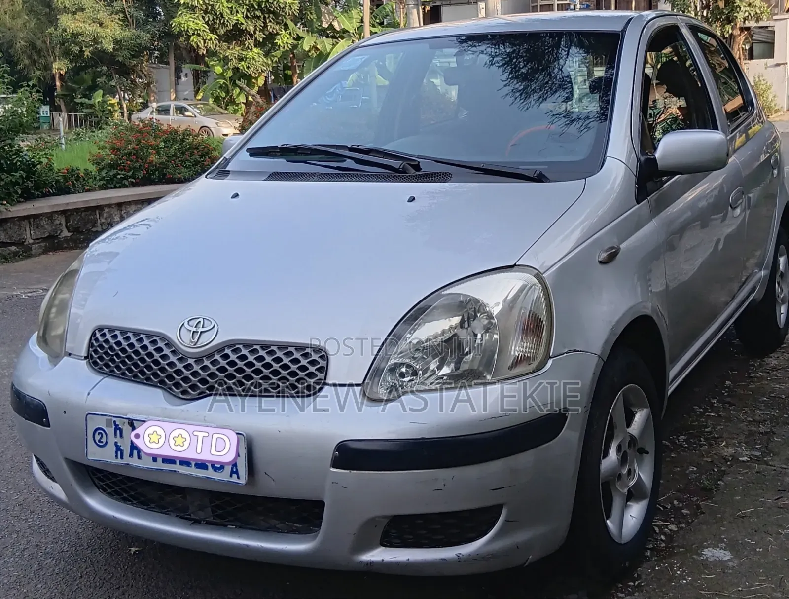 Toyota Yaris 2004 Silver