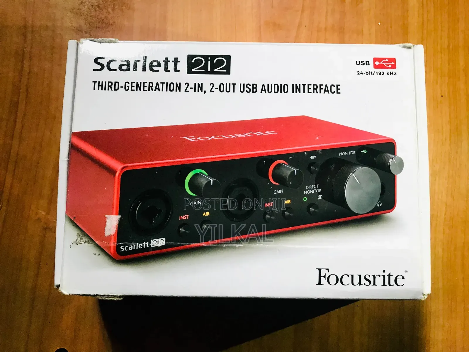 Focusrite Scarlett 2i2 3rd Gen Soundcard